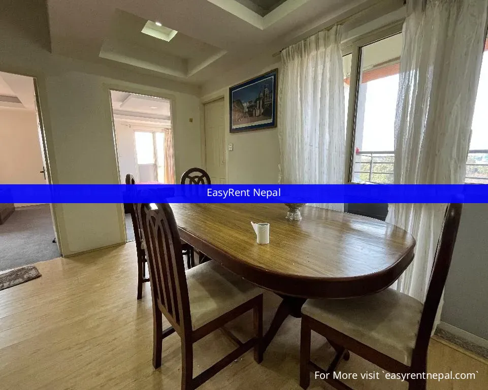 Elegant 3 Bhk Furnished Apartment For Rent In Hattiban, Lalitpur