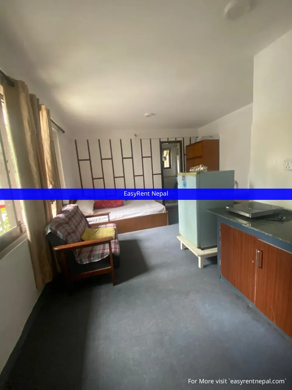 Affordable 1bhk Furnished Flat For Rent In Kupondole Road, Lalitpur photo 1